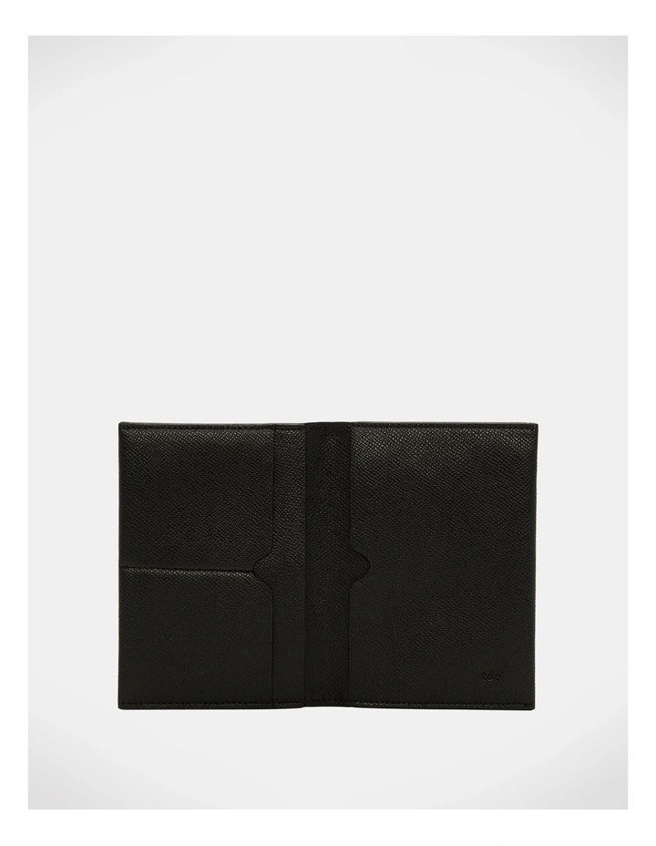 Personalised Essential Passport Sleeve in Black image 2