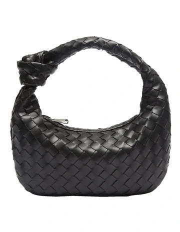 Bazz Weave Bag In Black