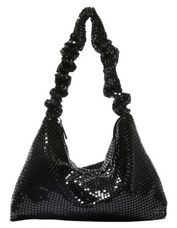 Disco Bag in Black Mesh