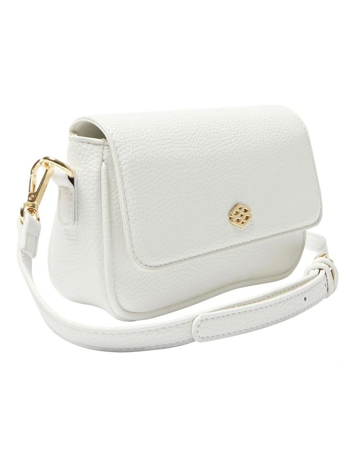 H-Jessie Crossbody Bag in White Pebble image 2