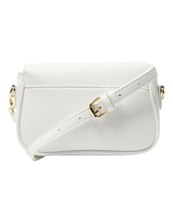 H-Jessie Crossbody Bag in White Pebble image 3