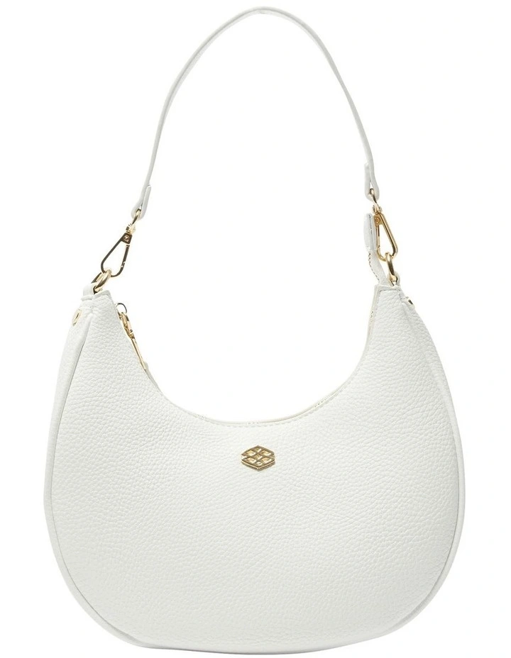 H-Julia Bag in White Pebble image 1