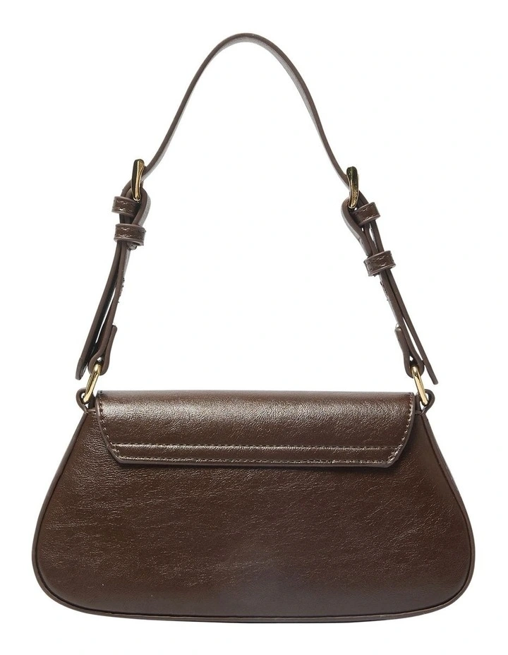 Kyla Shoulder Bag in Chocolate image 3