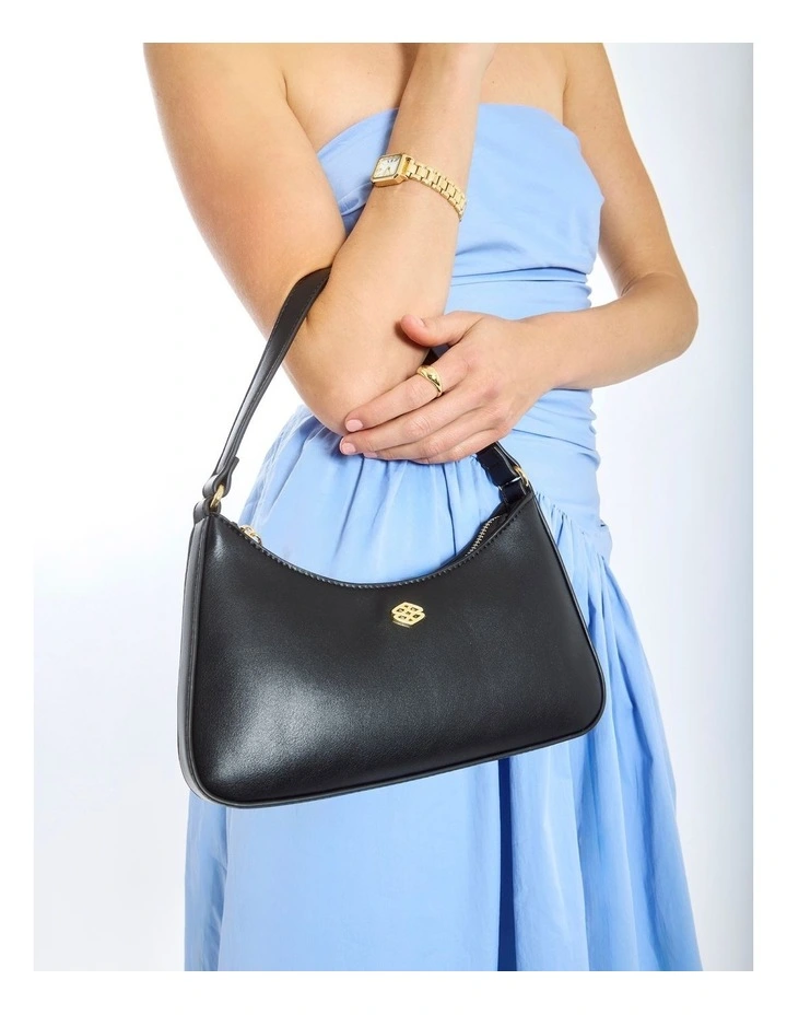 Nicole Shoulder Bag in Black image 2