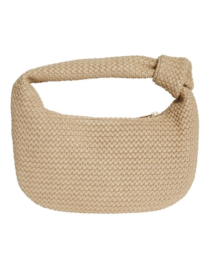 Bazz Bag in Natural Raffia image 3