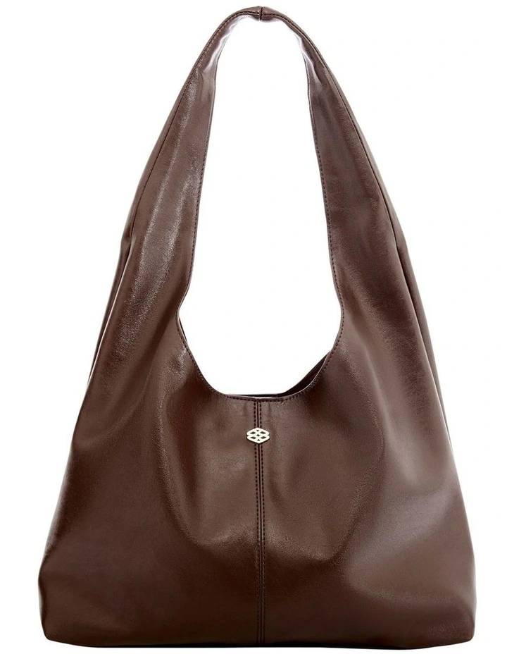 Nimble Hobo Bag in Chocolate Crinkle image 1