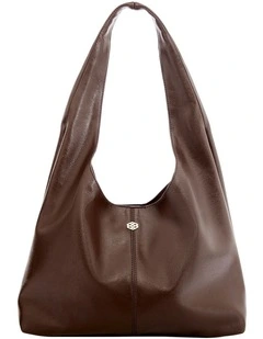 Nimble Hobo Bag in Chocolate Crinkle