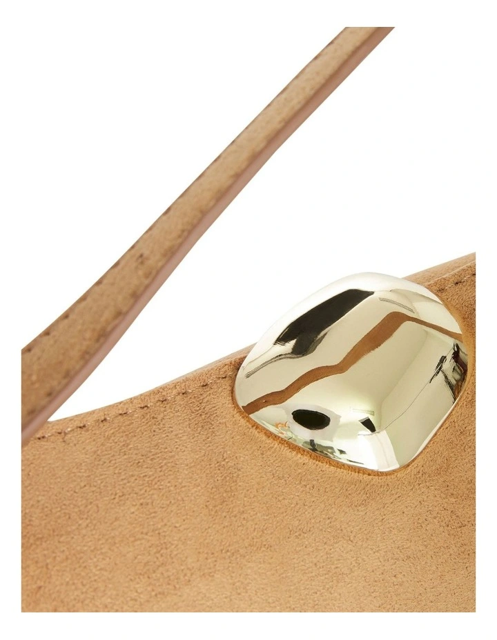 Nixie Shoulder Bag in Tan Micro image 4