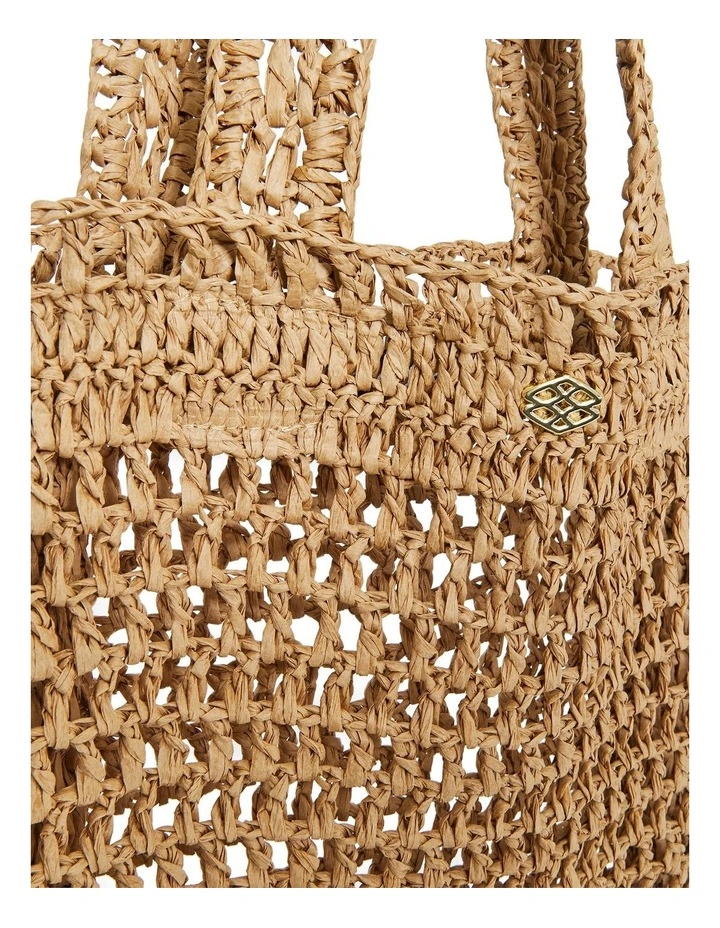 Cuba Bags in Natural Raffia image 4