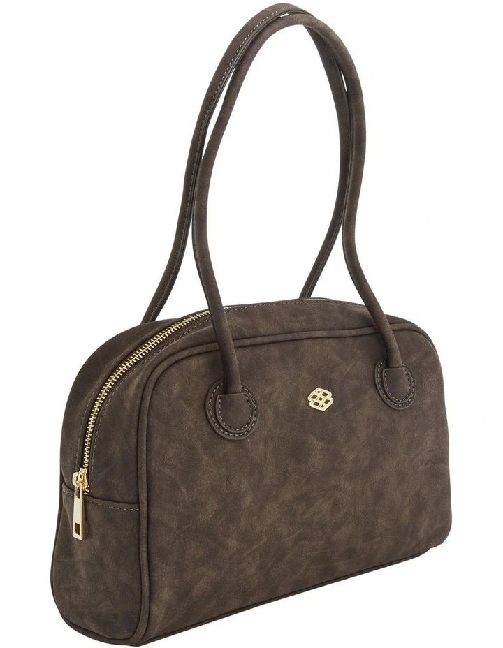 Nyra Bags in Chocolate Micro image 2