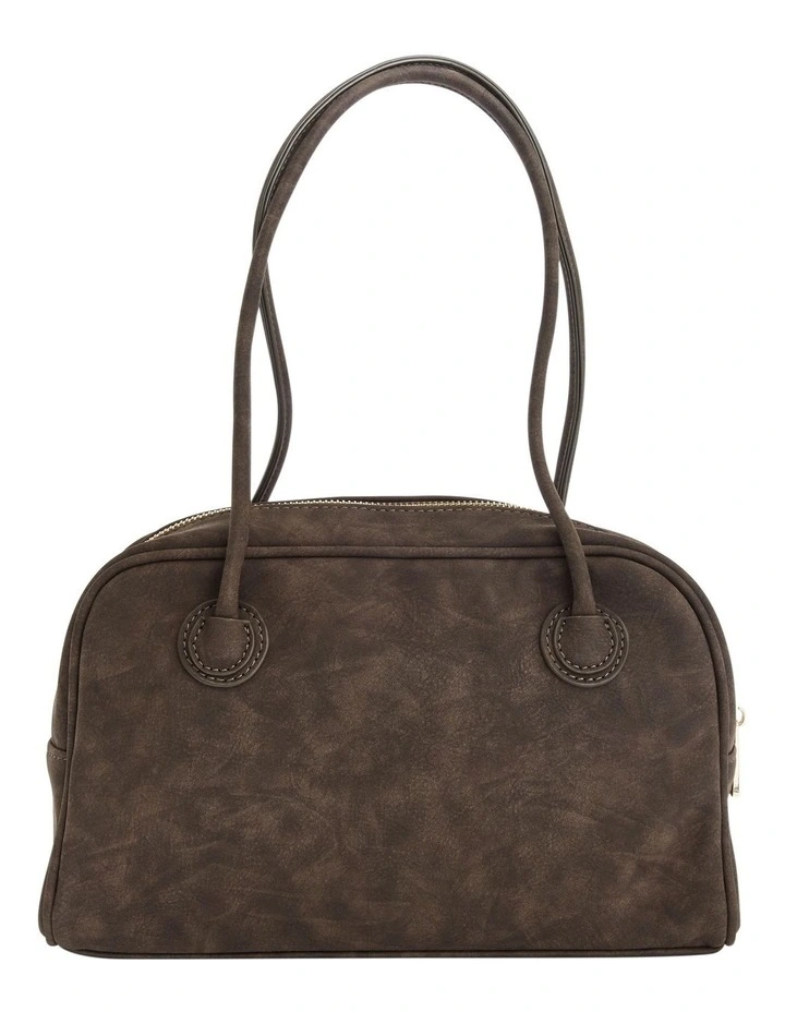 Nyra Bags in Chocolate Micro image 3