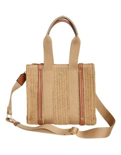 Sadie Bag in Natural Raffia