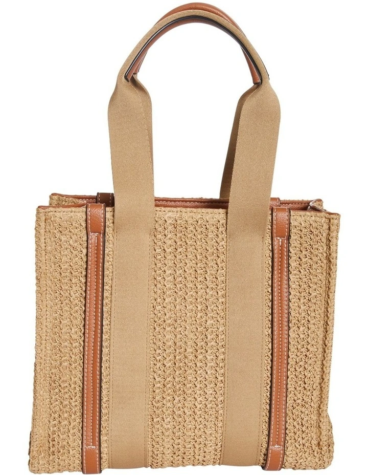 Sadie Bag in Natural Raffia image 4