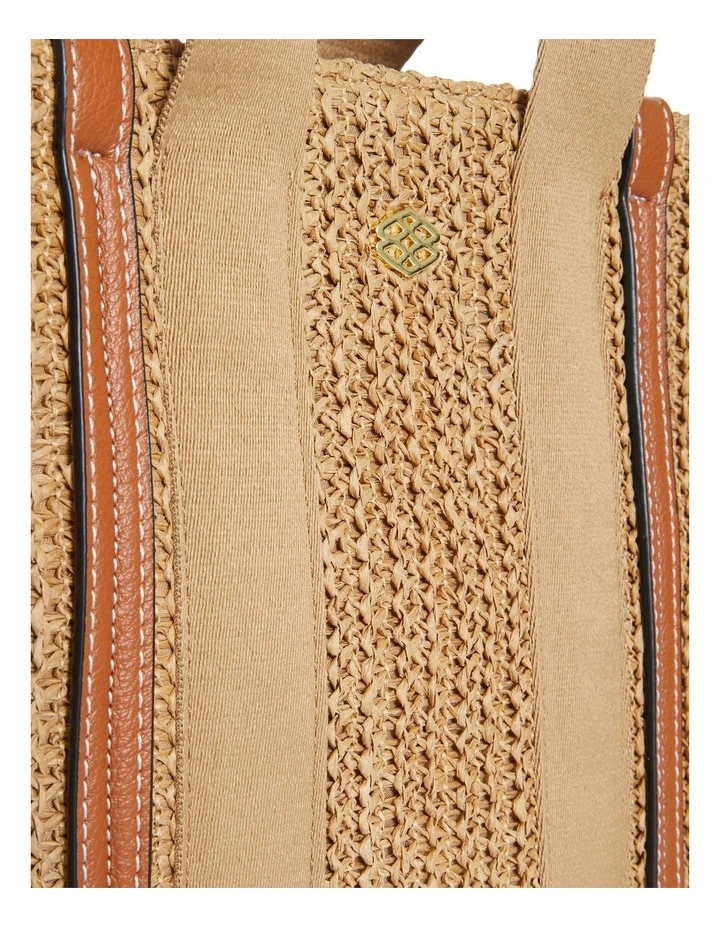 Sadie Bag in Natural Raffia image 5