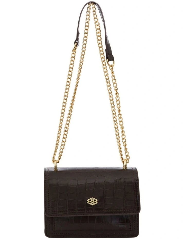 Jacki Shoulder Bag in Chocolate Coc image 1