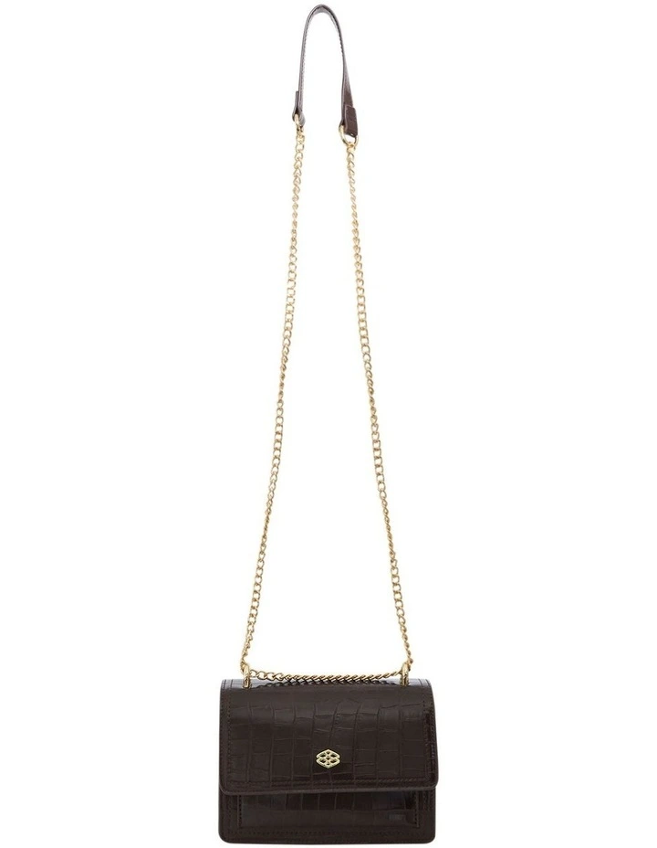 Jacki Shoulder Bag in Chocolate Coc image 2