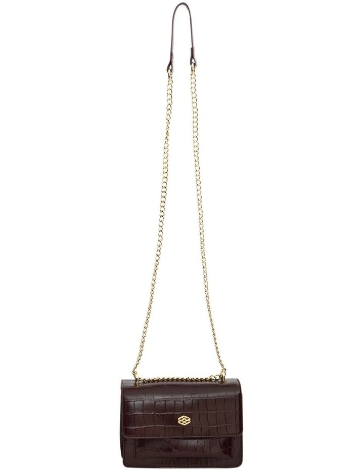 Jacki Shoulder Bag in Bordeaux Coc image 1