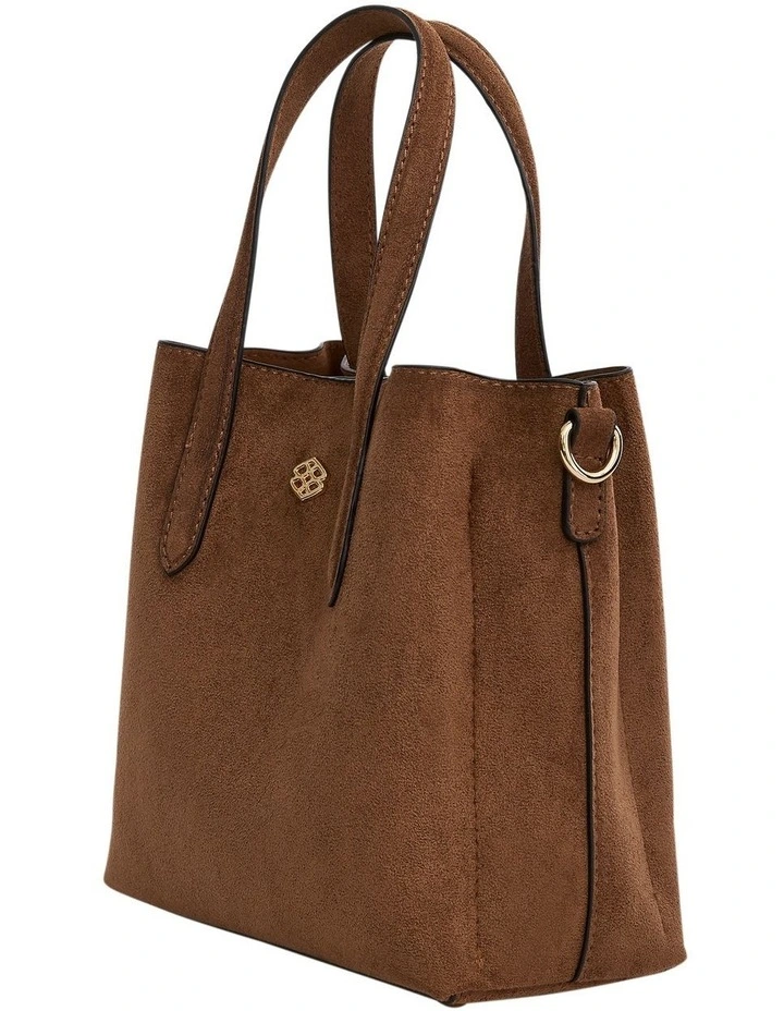 Jada Cross Body Bag in Tan Micro image 3