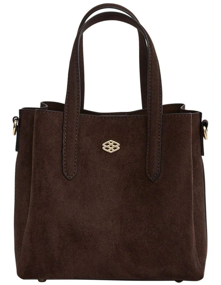Jada Cross Body Bag in Chocolate Micro image 1