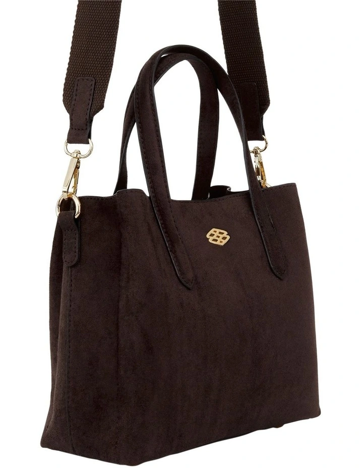 Jada Cross Body Bag in Chocolate Micro image 2