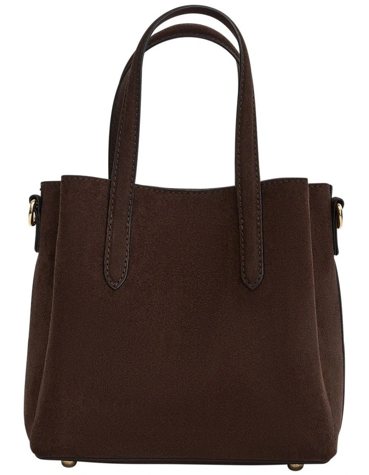 Jada Cross Body Bag in Chocolate Micro image 3