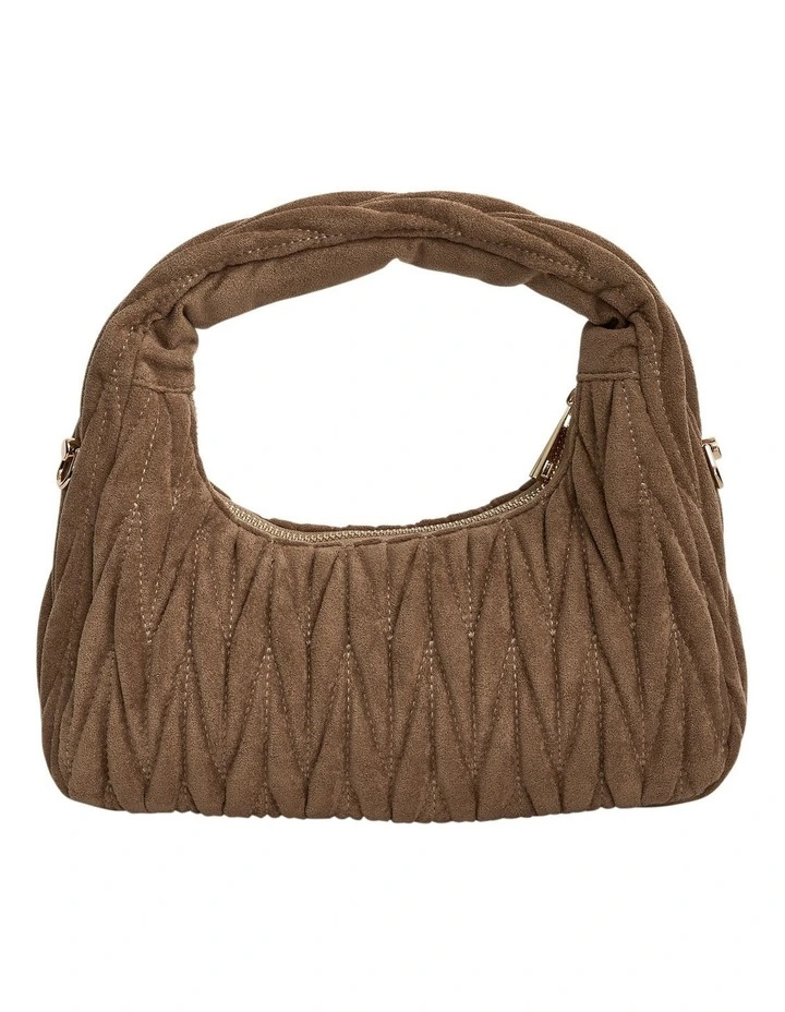 Nellie Shoulder Bag in Tan Micro image 2
