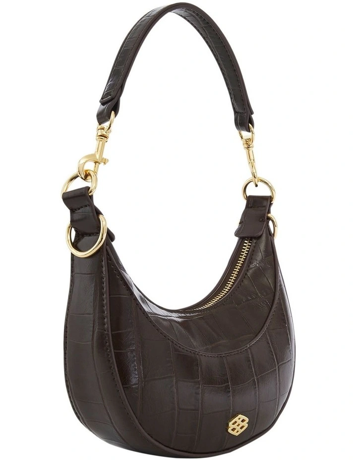 Sherry Shoulder Bag in Chocolate Coc image 2