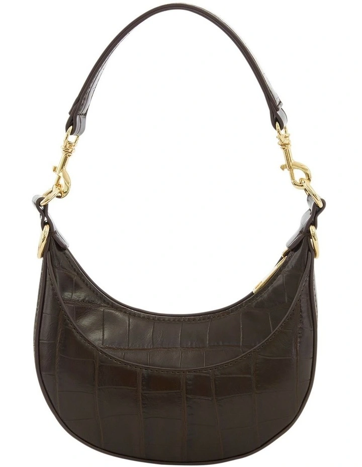 Sherry Shoulder Bag in Chocolate Coc image 4