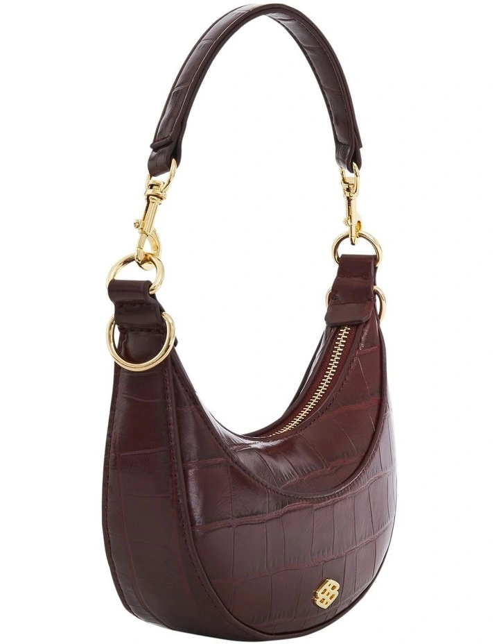Sherry Shoulder Bag in Bordeaux Coc image 2