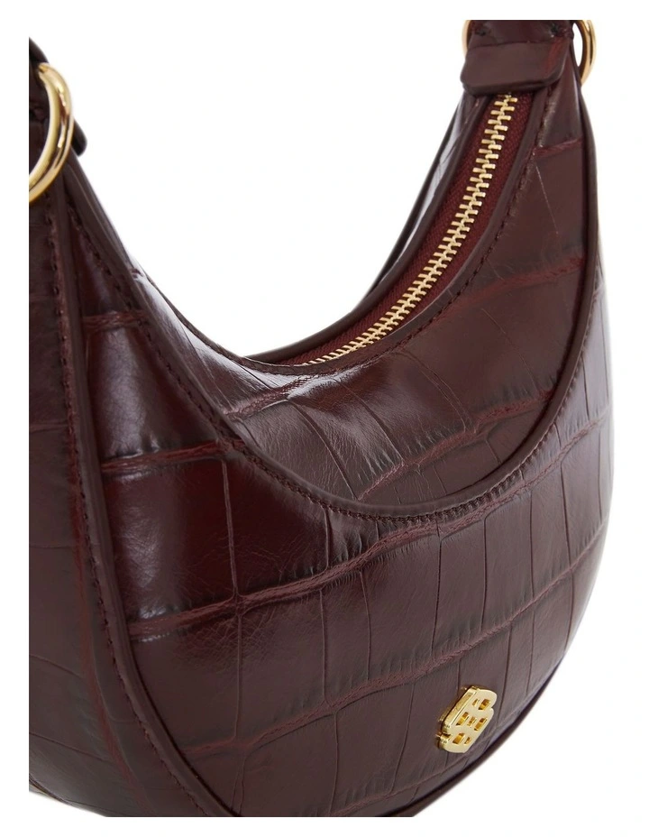 Sherry Shoulder Bag in Bordeaux Coc image 3