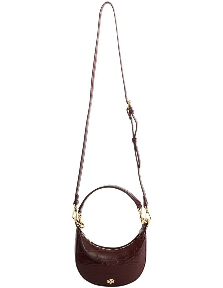 Sherry Shoulder Bag in Bordeaux Coc image 5