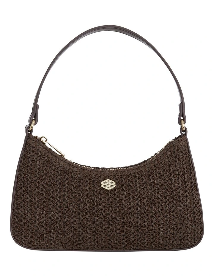 Nicole Shoulder Bag in Chocolate image 1