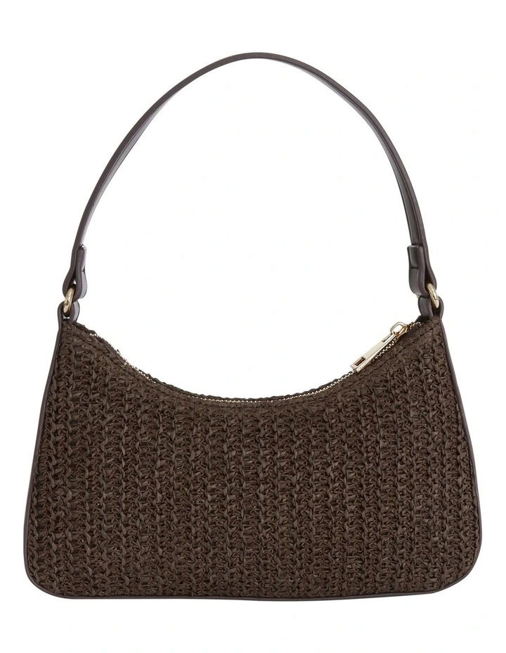 Nicole Shoulder Bag in Chocolate image 4