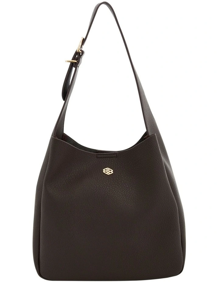 Kori Hobo Bag in Chocolate Pebble image 1