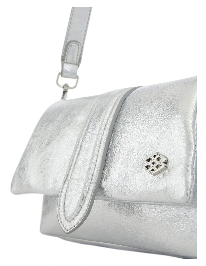 Susan Shoulder in Silver Metallic image 3