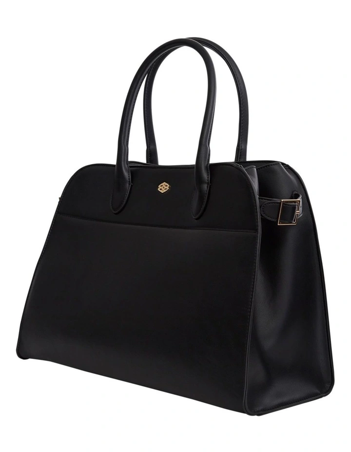 Lydia Tote Bag in Black image 3