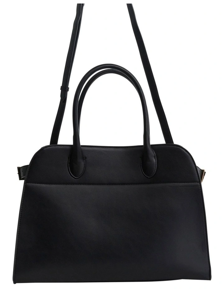 Lydia Tote Bag in Black image 3