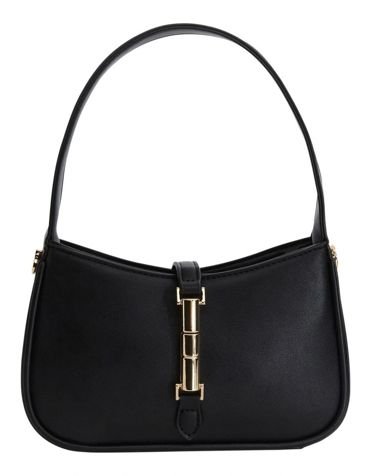 Lane Shoulder Bag in Black image 1