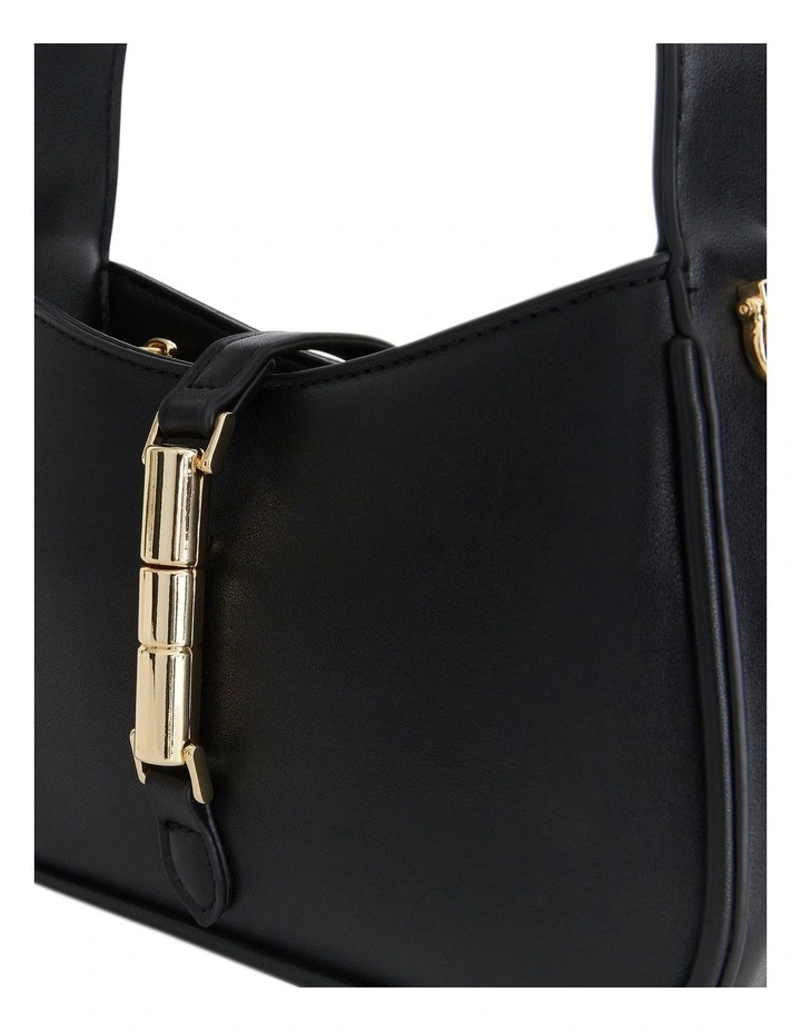 Lane Shoulder Bag in Black image 3