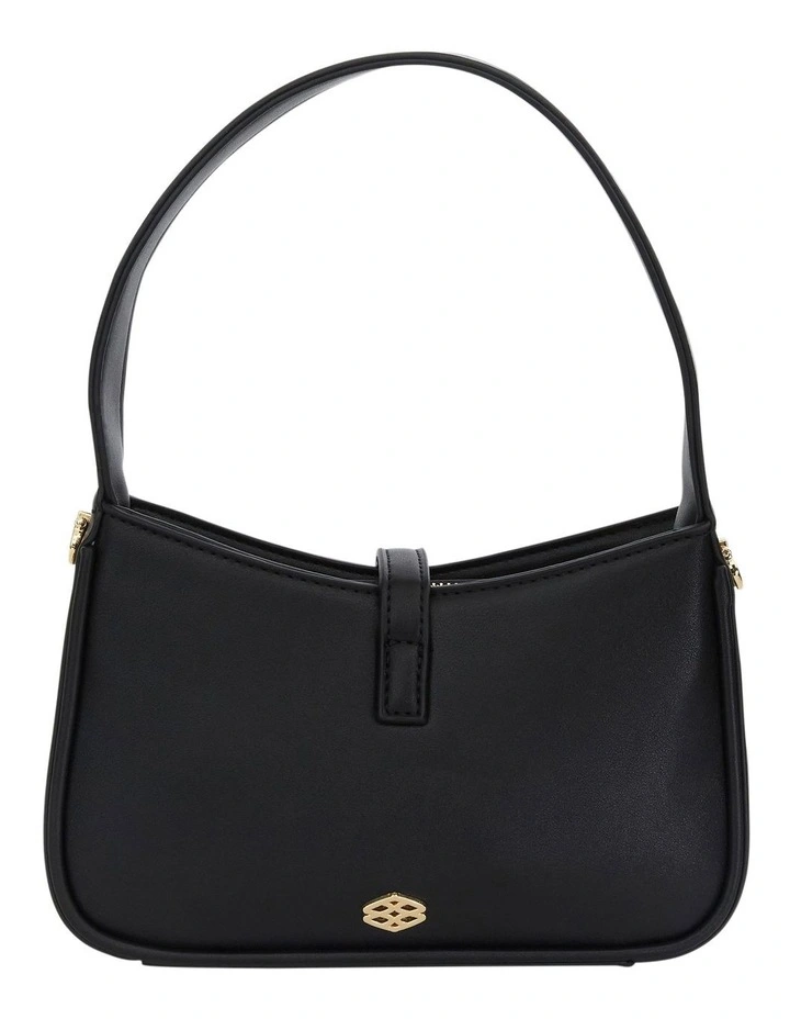 Lane Shoulder Bag in Black image 4