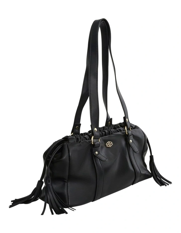 Lola Crossbody Bag in Black image 2