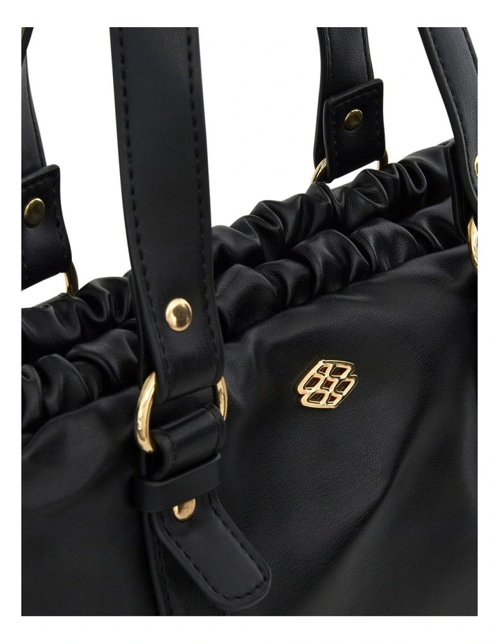 Lola Crossbody Bag in Black image 3