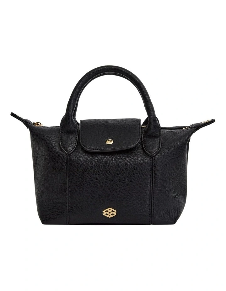 Liv Shoulder Bag in Black Pebble image 1