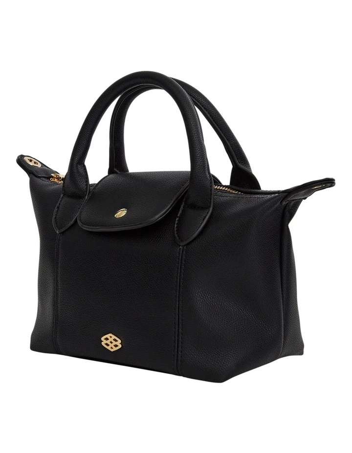 Liv Shoulder Bag in Black Pebble image 2