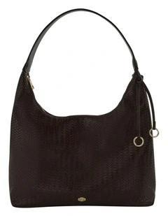 Liz Shoulder Bag in Chocolate
