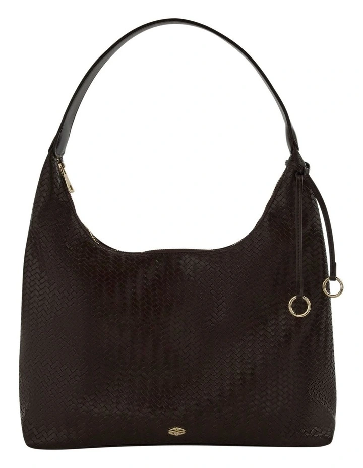 Liz Shoulder Bag in Chocolate image 1