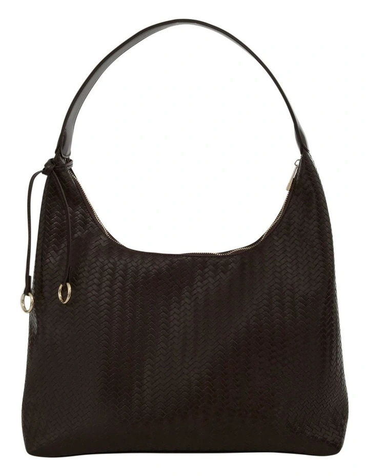 Liz Shoulder Bag in Chocolate image 2