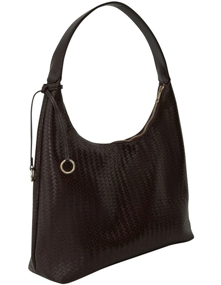 Liz Shoulder Bag in Chocolate image 3