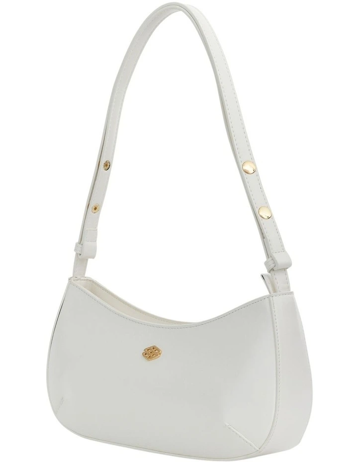Luda Shoulder Bag in White image 2