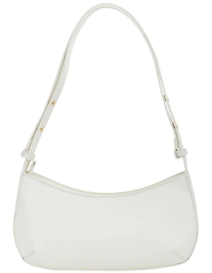 Luda Shoulder Bag in White image 4